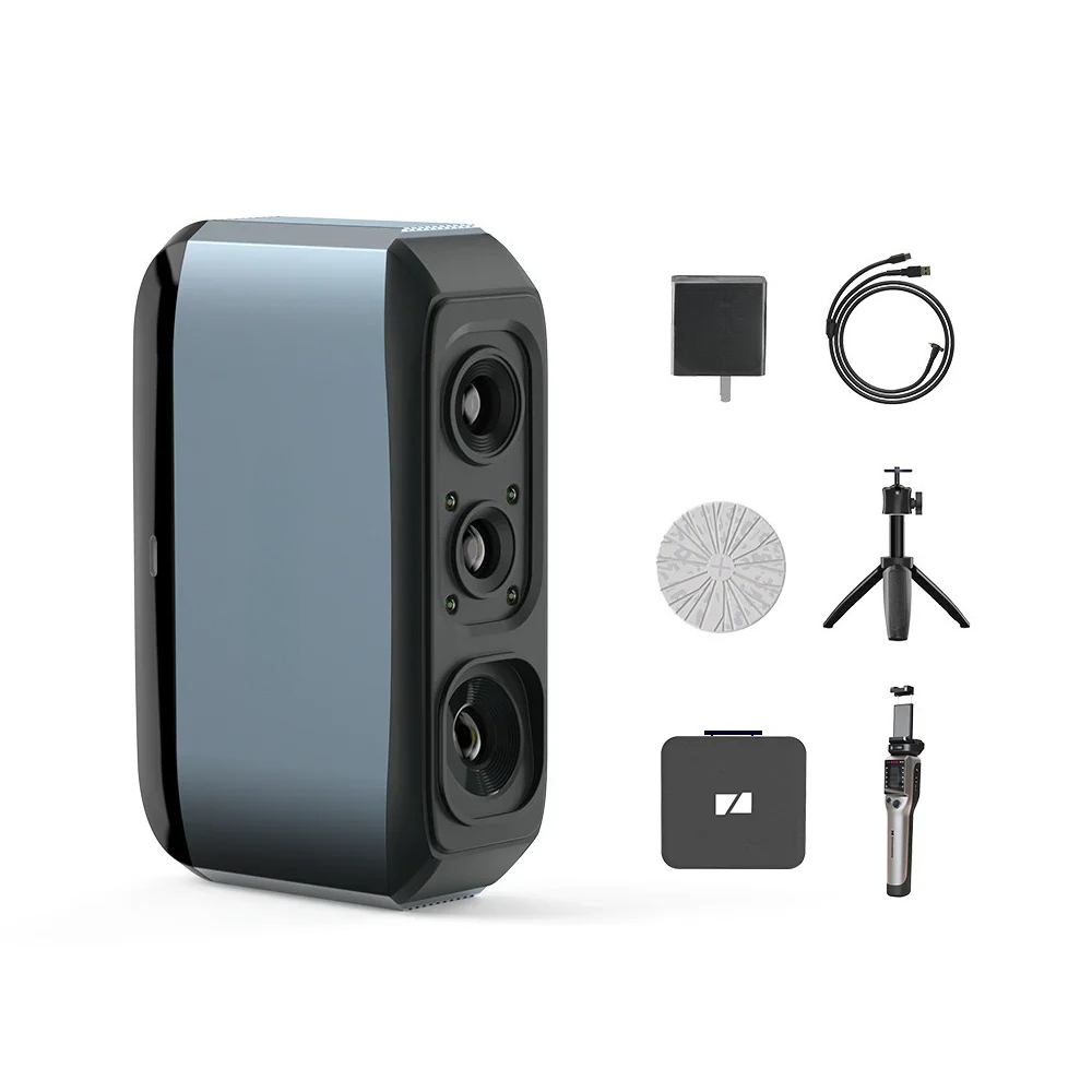 Handheld 3D Scanner High Precision - Pemindai 3D Genggam dengan Cahaya Biru