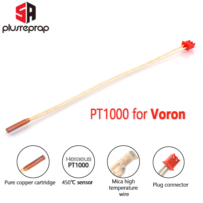 Direct Drive Extruder - Untuk E3DV6 Vo-ron Hotend PT1000 temperatur