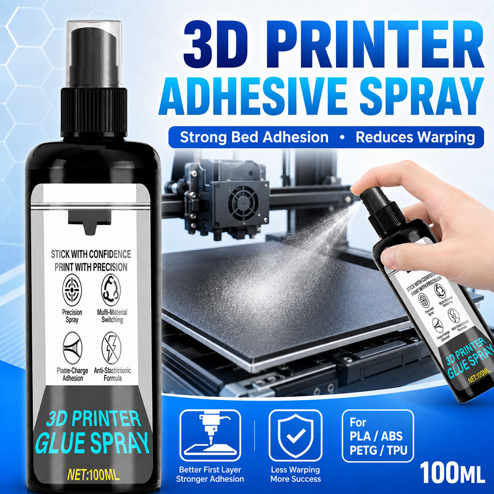 3D Printer Bed - Semprotan Perekat Kuat untuk Printer 3D