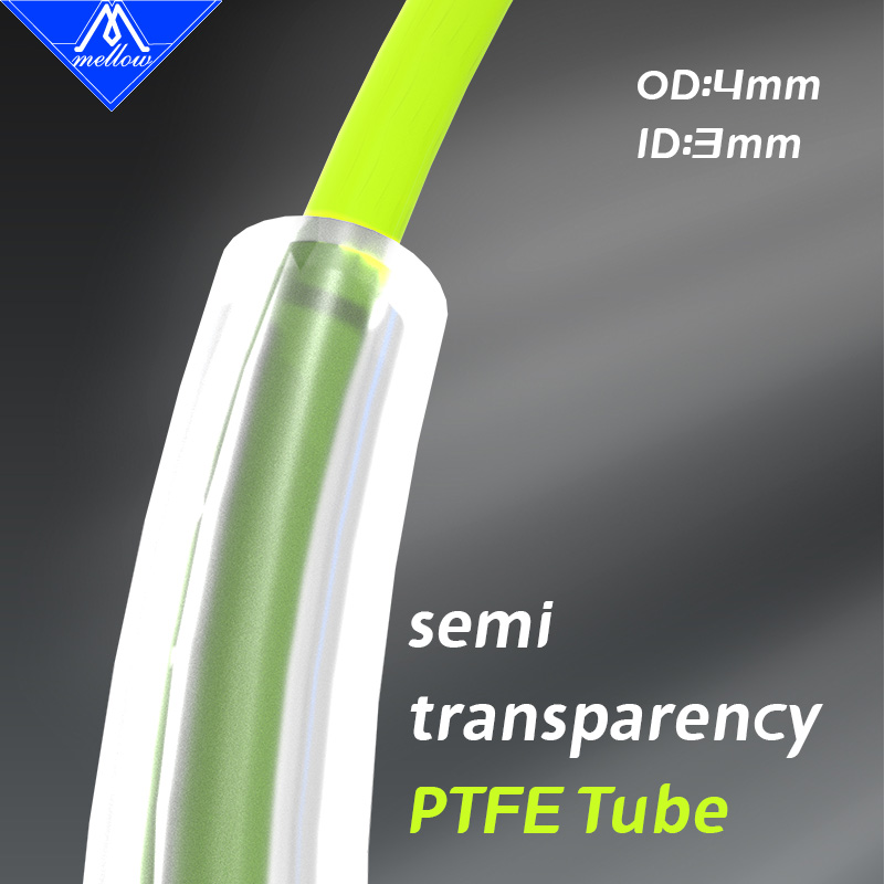Bowden Tube - Mellow Semi transparansi ID3mm OD4mm tabung