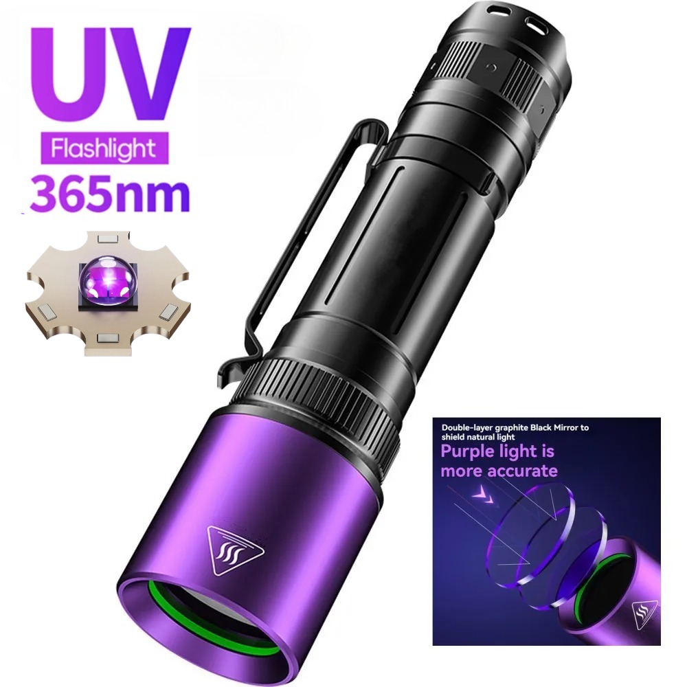 Uv Resin - Senter UV Daya Tinggi 365nm, Lampu