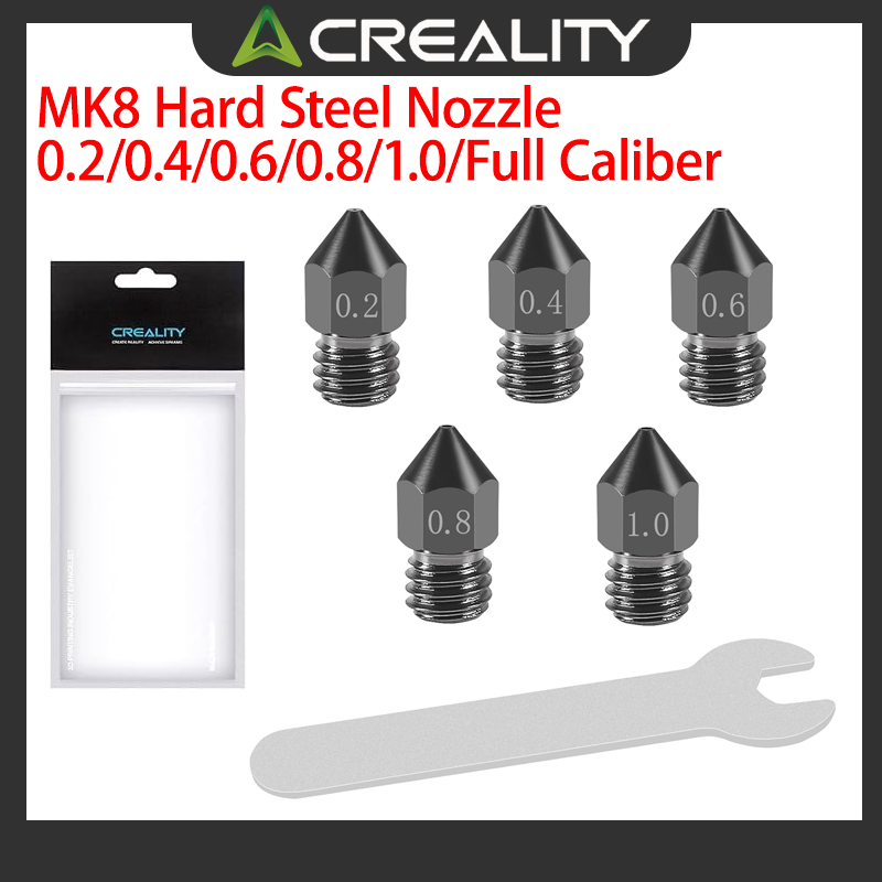 Hotend 0.4Mm - Nozel Baja Keras MK8 Resmi Creality