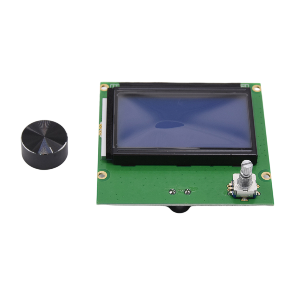Layar LCD HD 12864 dengan Pane - 3D Printer Bed ulasan dan harga