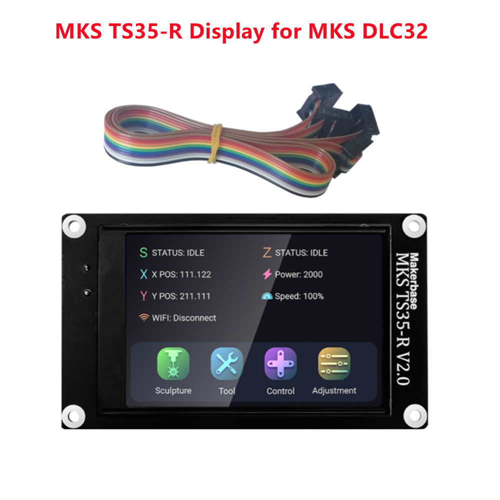 Makerbase Mks TS35 TS24 layar  - Mks Sgen ulasan dan harga