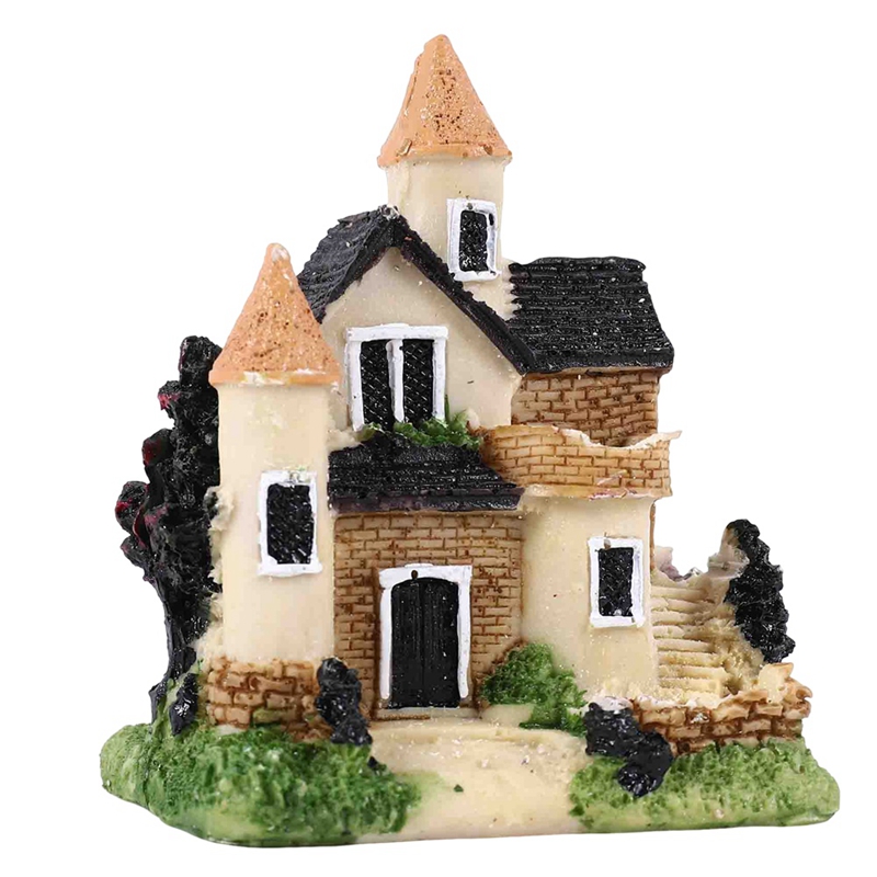 Rumah Miniatur Resin Lucu untu - Resin ulasan dan harga