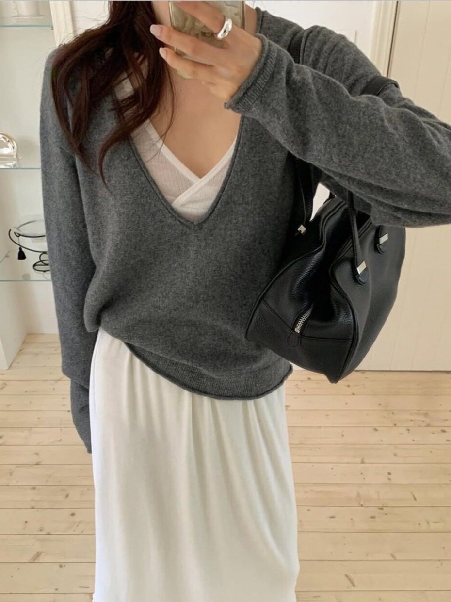 Sweater Rajut Wanita Musim Gug - Resin Vat ulasan dan harga
