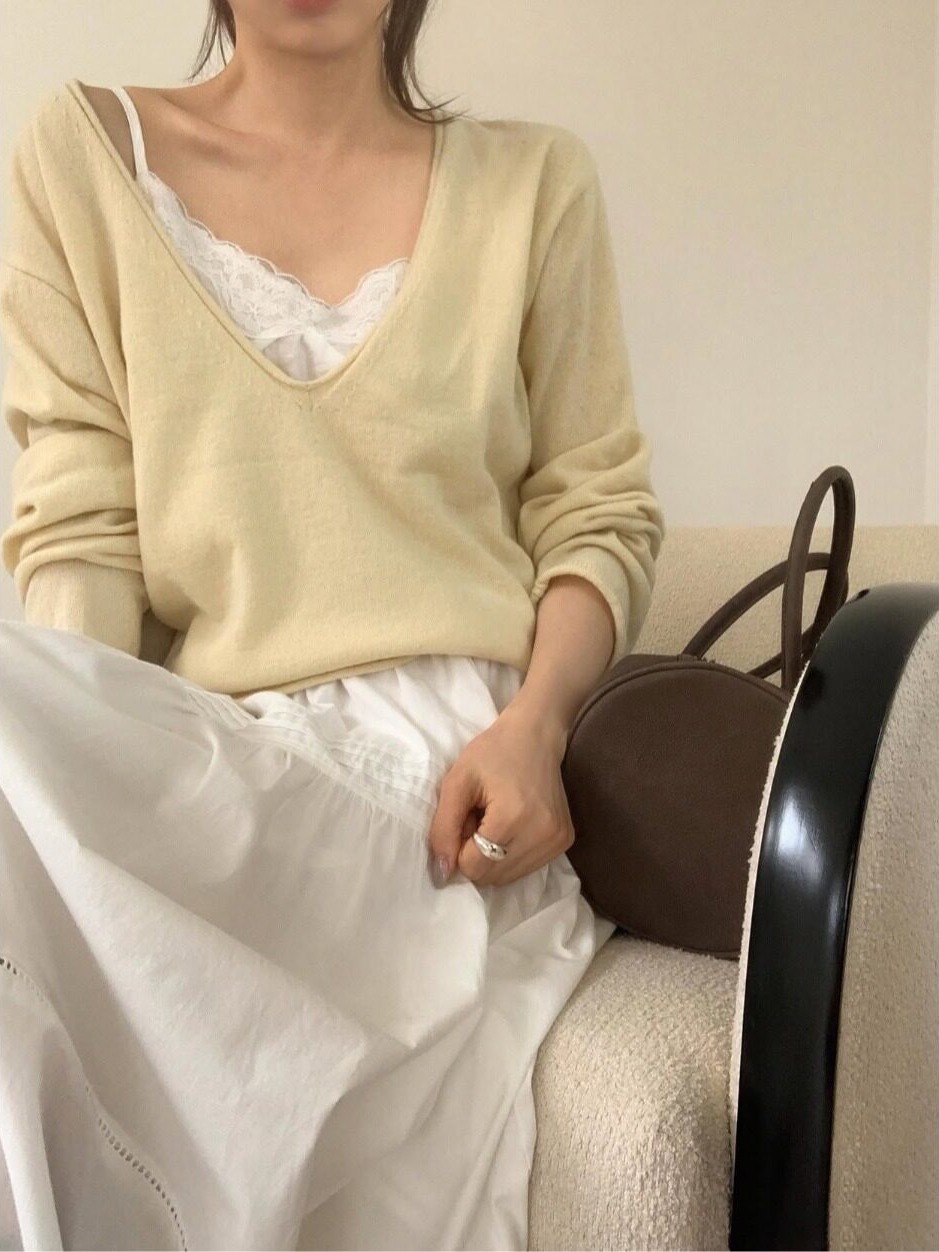 Sweater Rajut Wanita Musim Gug - Resin Vat ulasan dan harga