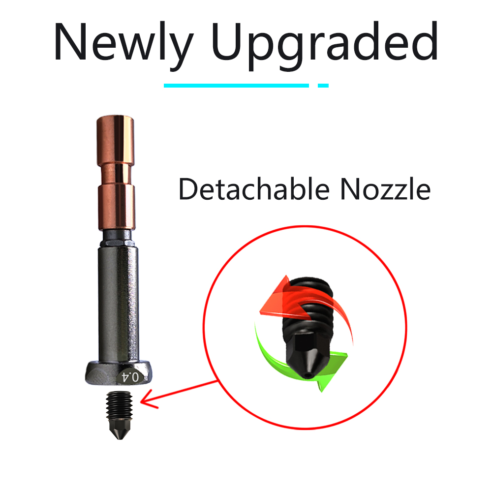 Nosel Peningkatan untuk Anycub - Hotend 0.4Mm ulasan dan harga