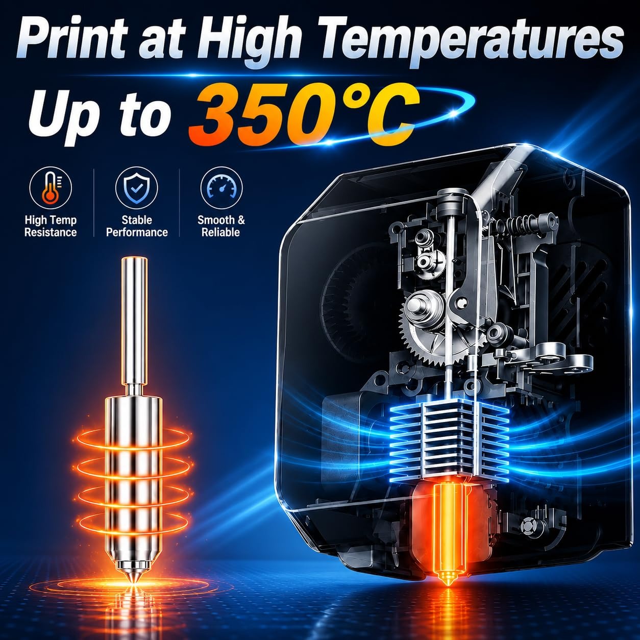 Nozel Baja Keras untuk Anycubi - Hotend 0.4Mm ulasan dan harga