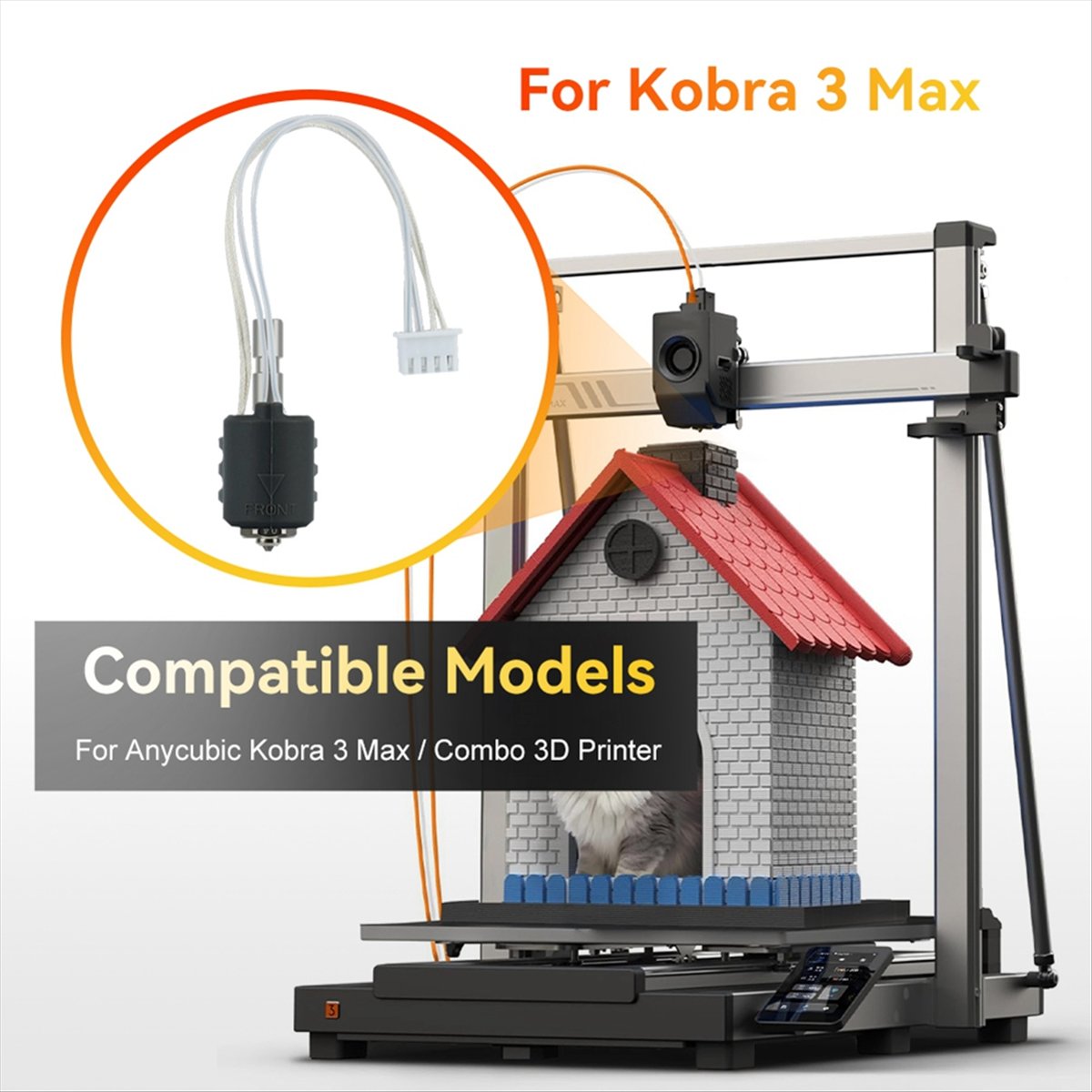 A64I Untuk 3 Max Hotend Terint - Hotend 0.4Mm ulasan dan harga