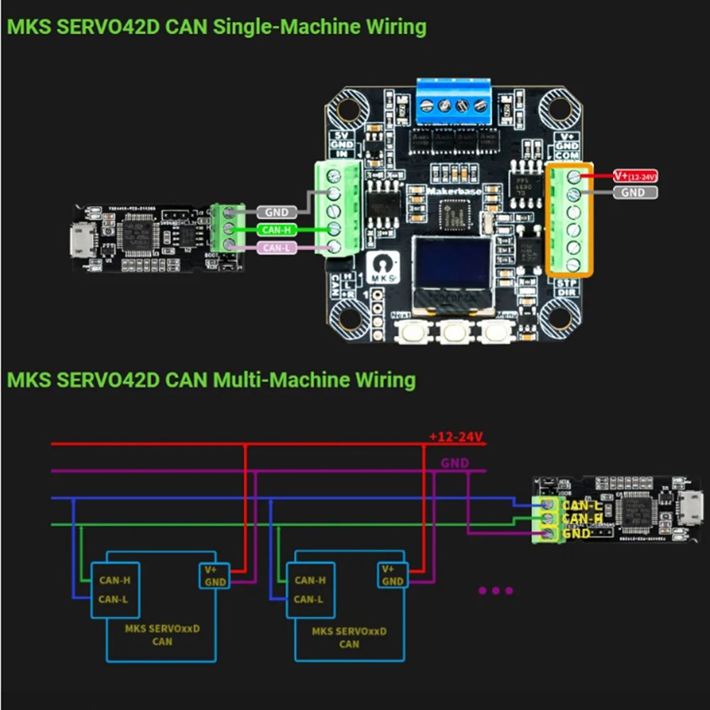 [AC18 Digital]/SERVO42D 40 CAN - Closed Loop Stepper Motor Nema 17 ulasan dan harga