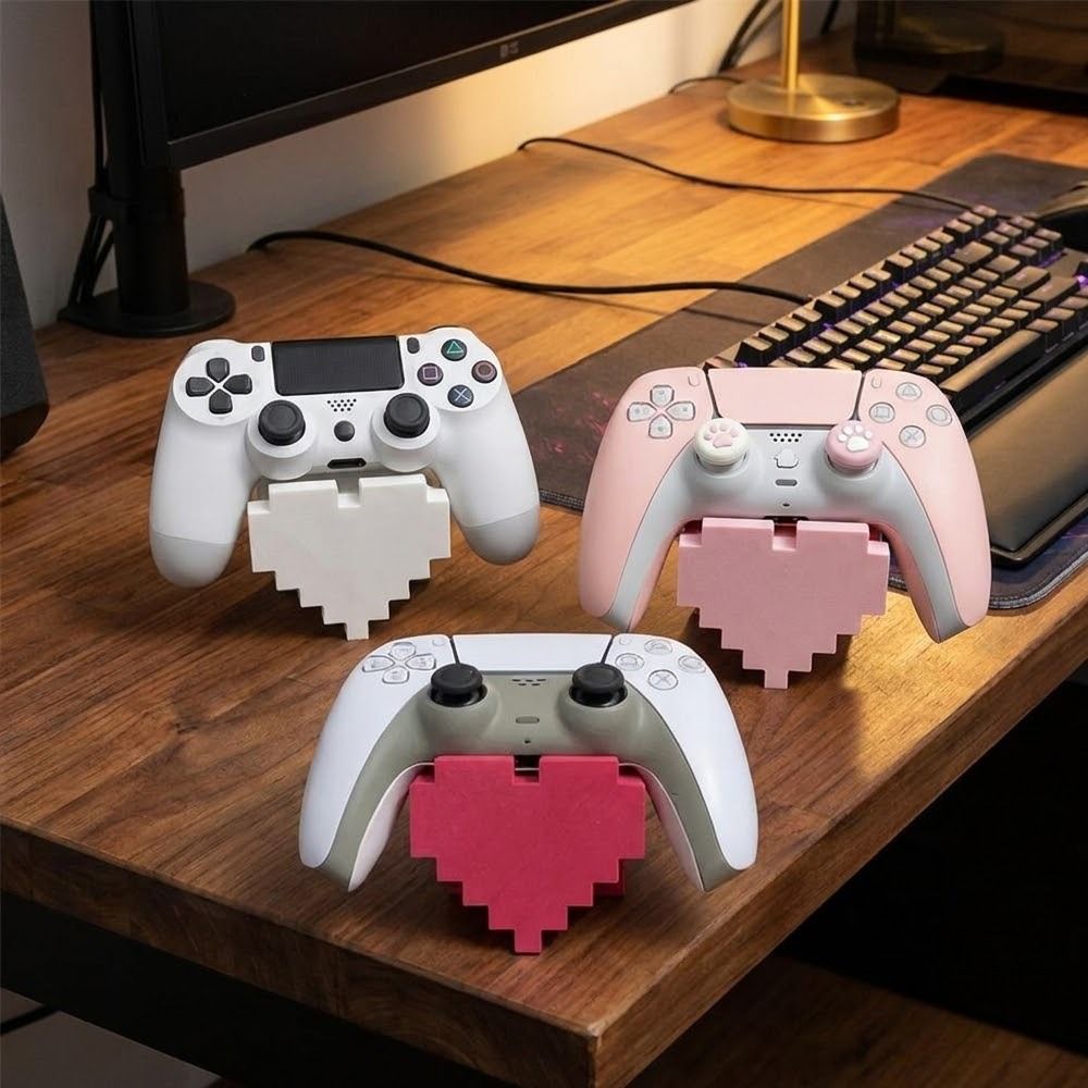 Dudukan Game Berbentuk Hati Ce - 3D Printer Stand ulasan dan harga