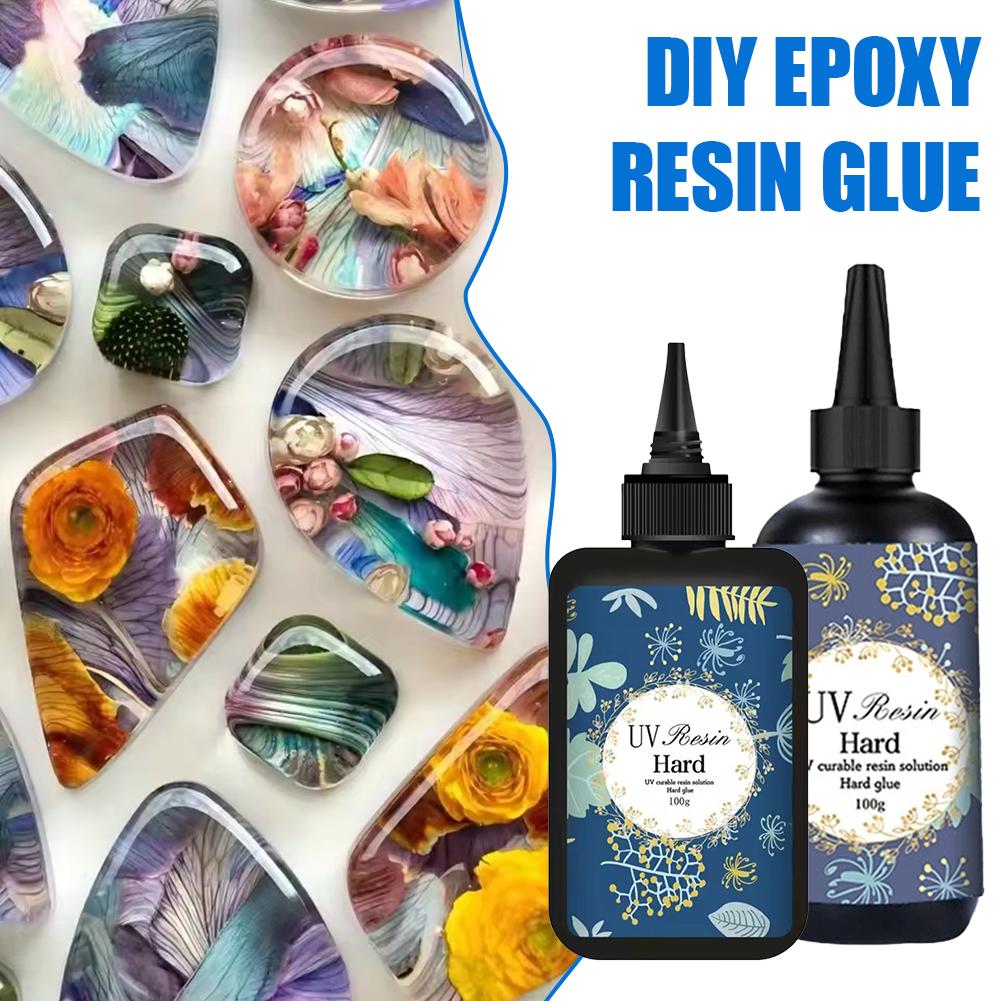 1/2 Buah Resin UV Keras Bening - Uv Resin ulasan dan harga