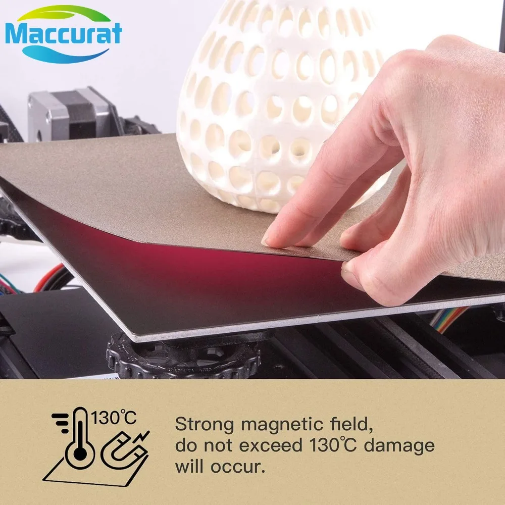 Lembaran Bubuk PEI Magnetik 2  - 3D Printer Stand ulasan dan harga