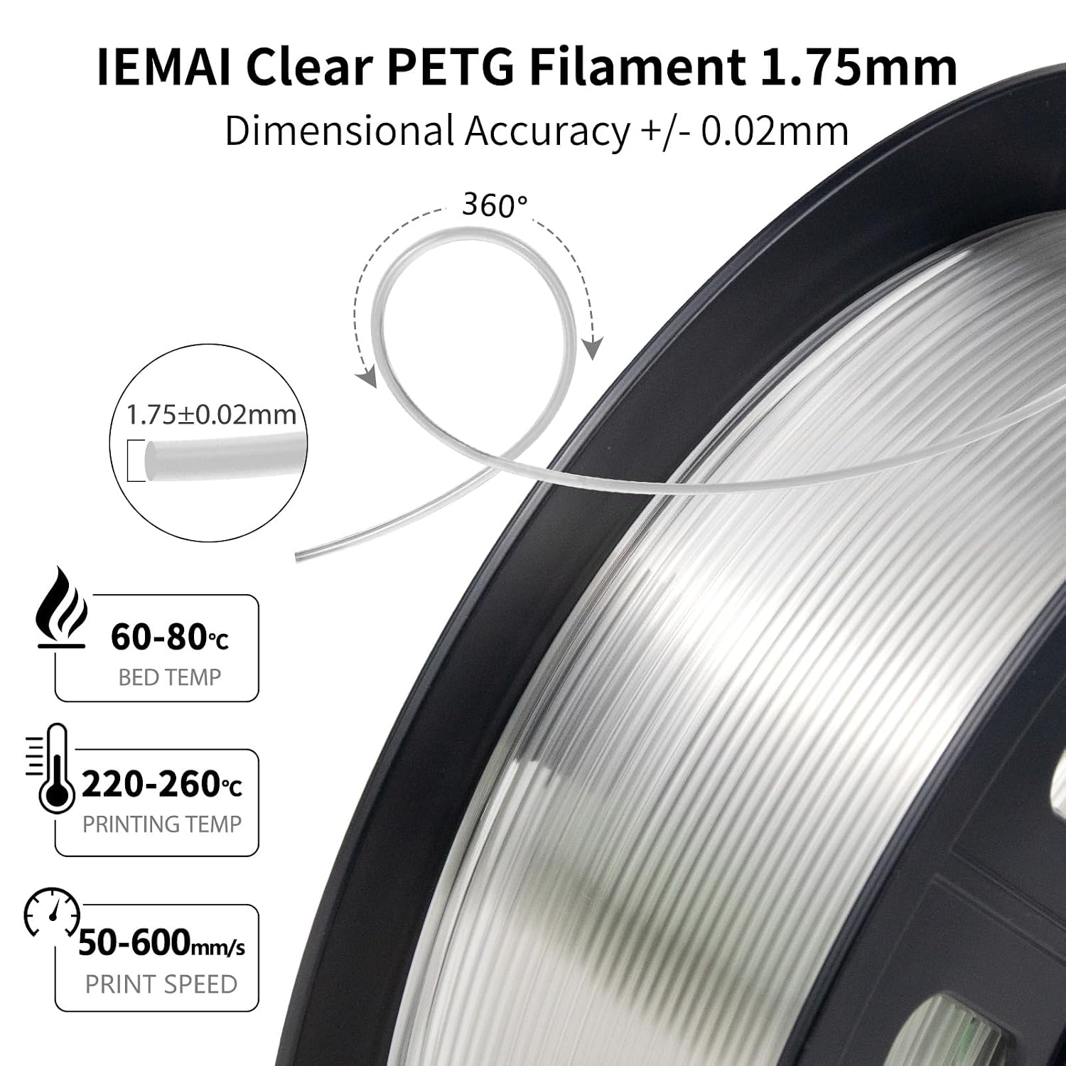 Filamen Printer 3D PLA Setenga - Filament 1.75 ulasan dan harga