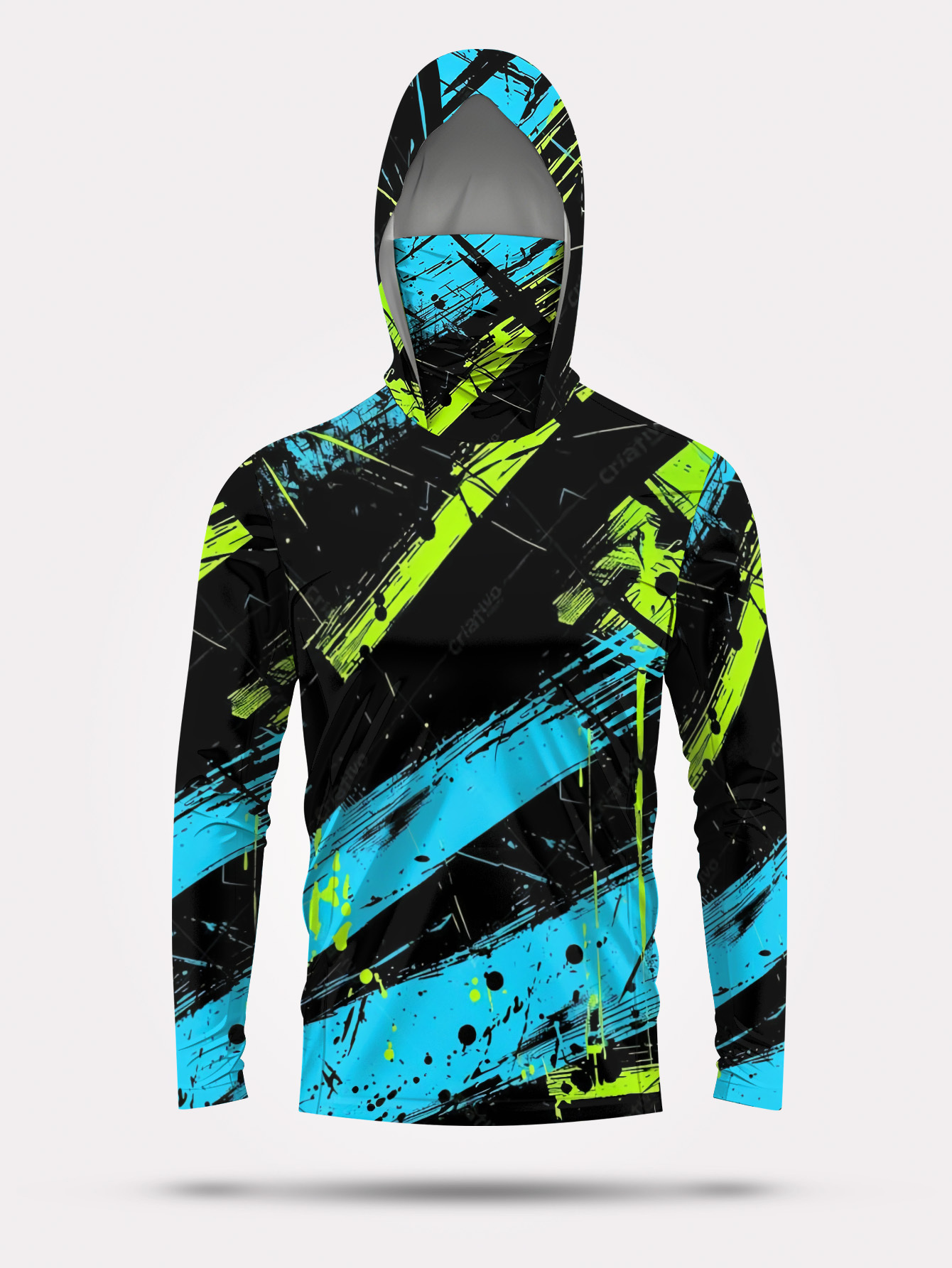 Jaket Hoodie Pria Lengan Panja - Resin ulasan dan harga