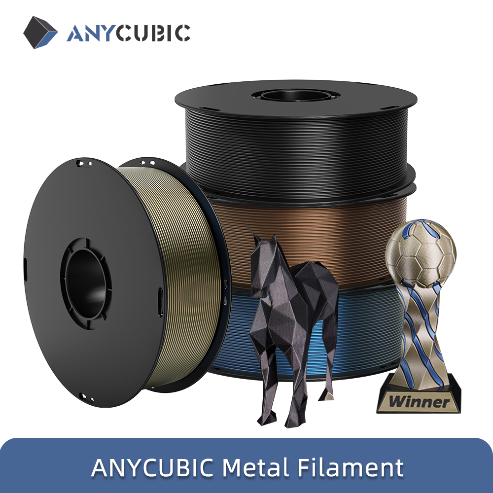 ANYCUBIC 4kg/1kg Filamen Logam - Filament 1.75 ulasan dan harga