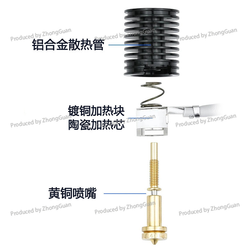Nosel Keramik Tahan Suhu Tingg - Printer Nozzle ulasan dan harga