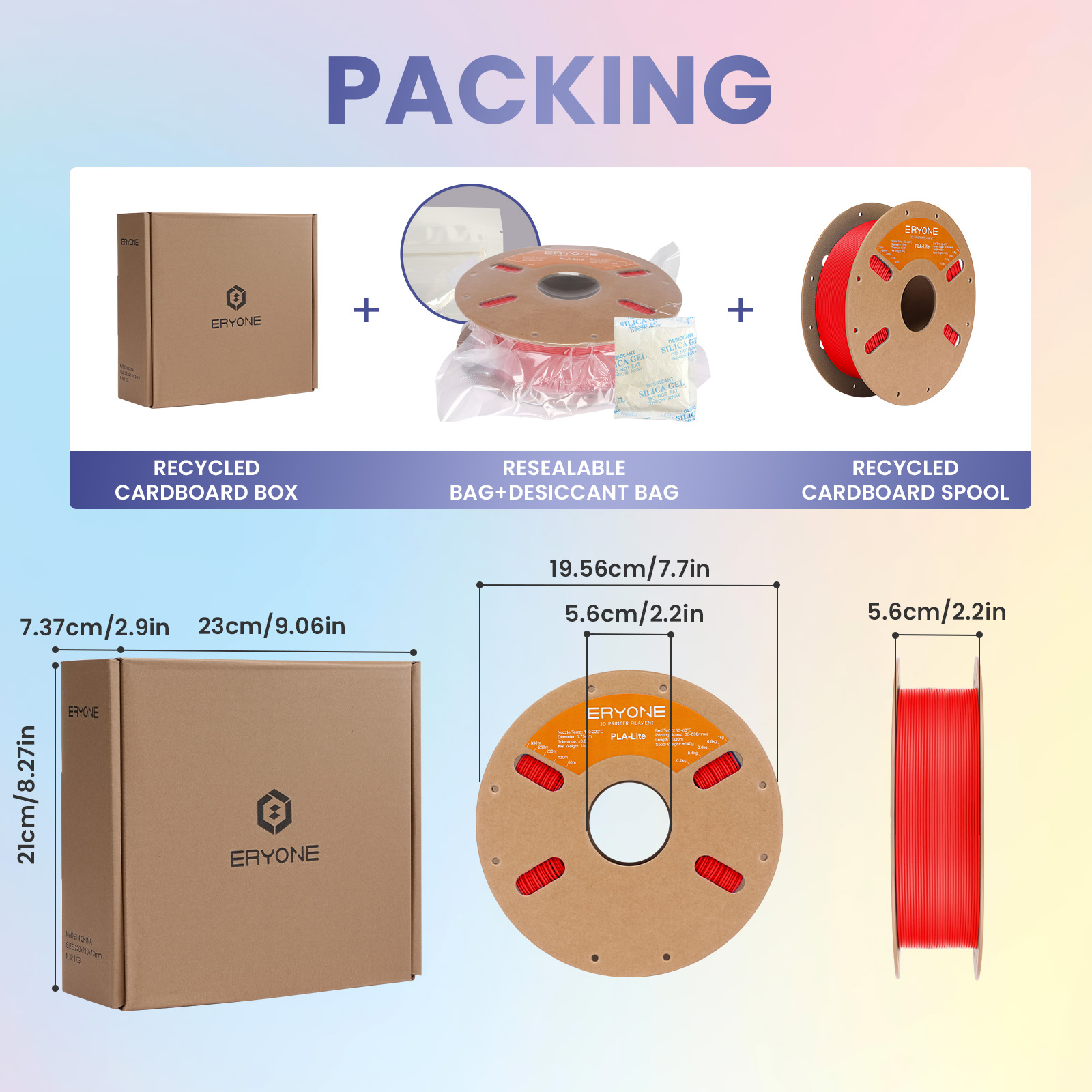 ERYONE 2026 Edisi Tahun Baru F - Filament 1.75 ulasan dan harga