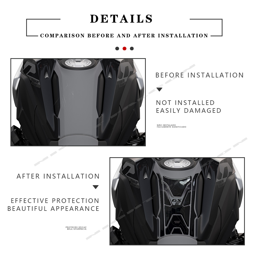 Untuk BMW R 1300 GS Triple Bla - Resin Vat ulasan dan harga
