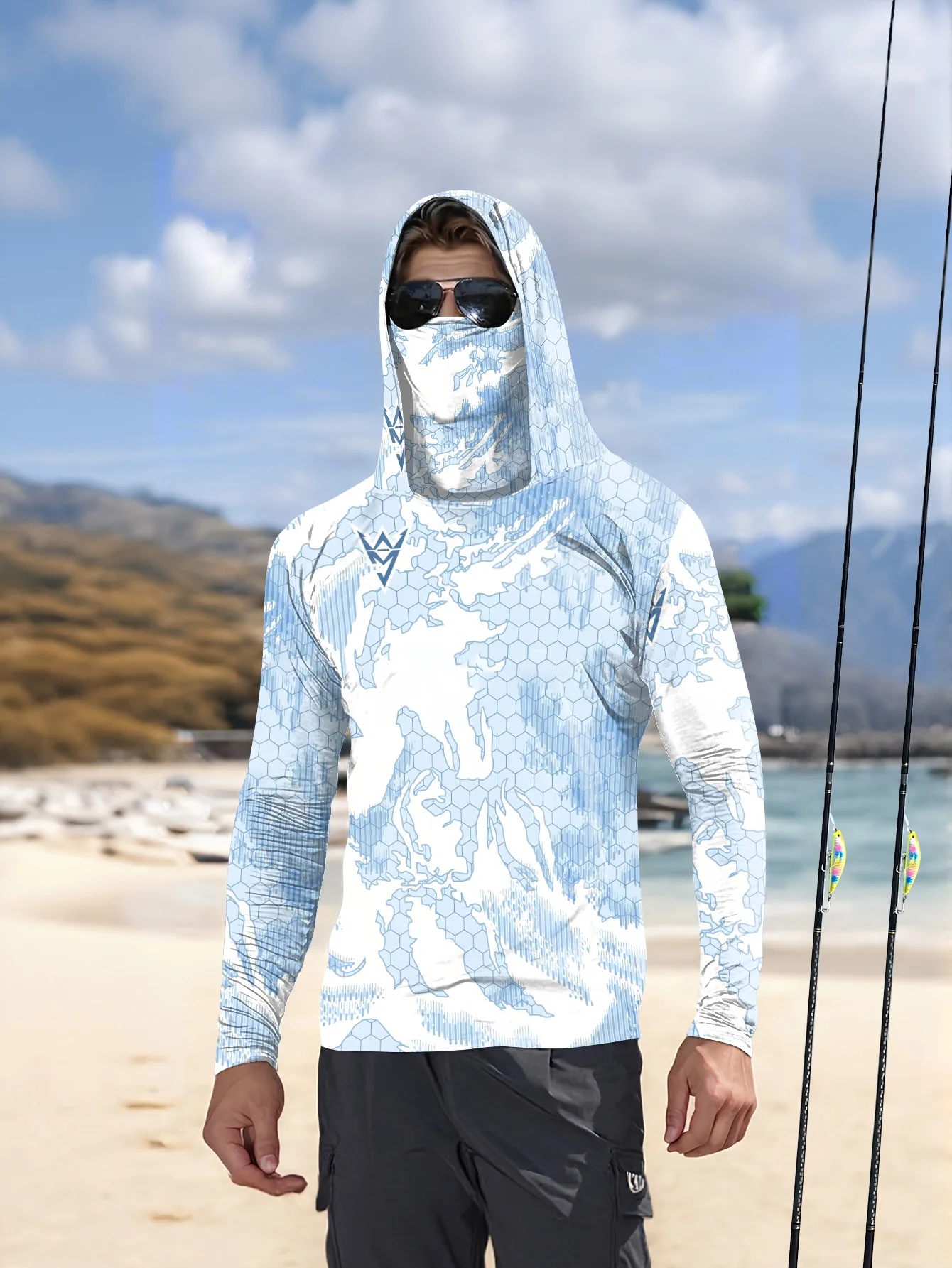 Kemeja Pancing Tahan UV Model  - Resin ulasan dan harga