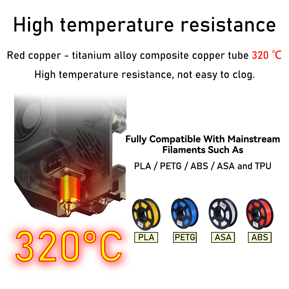 Untuk Anycubic Kobra 3 Max Noz - Hotend 0.4Mm ulasan dan harga