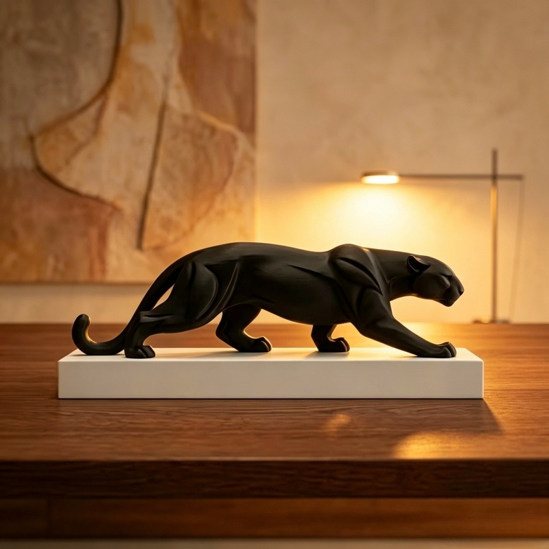 Patung Black Panther Abstrak C - 3D Printer Stand ulasan dan harga