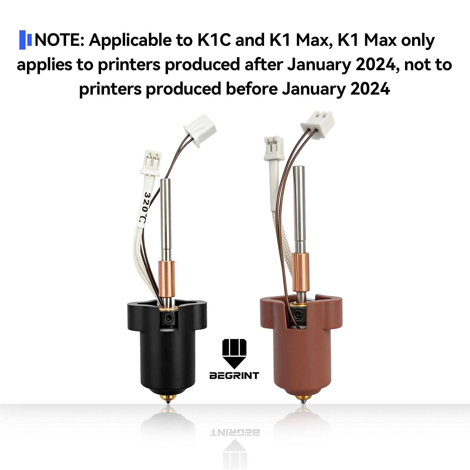 Untuk Creality K1C K1 MAX Hote - Hotend Assembly ulasan dan harga