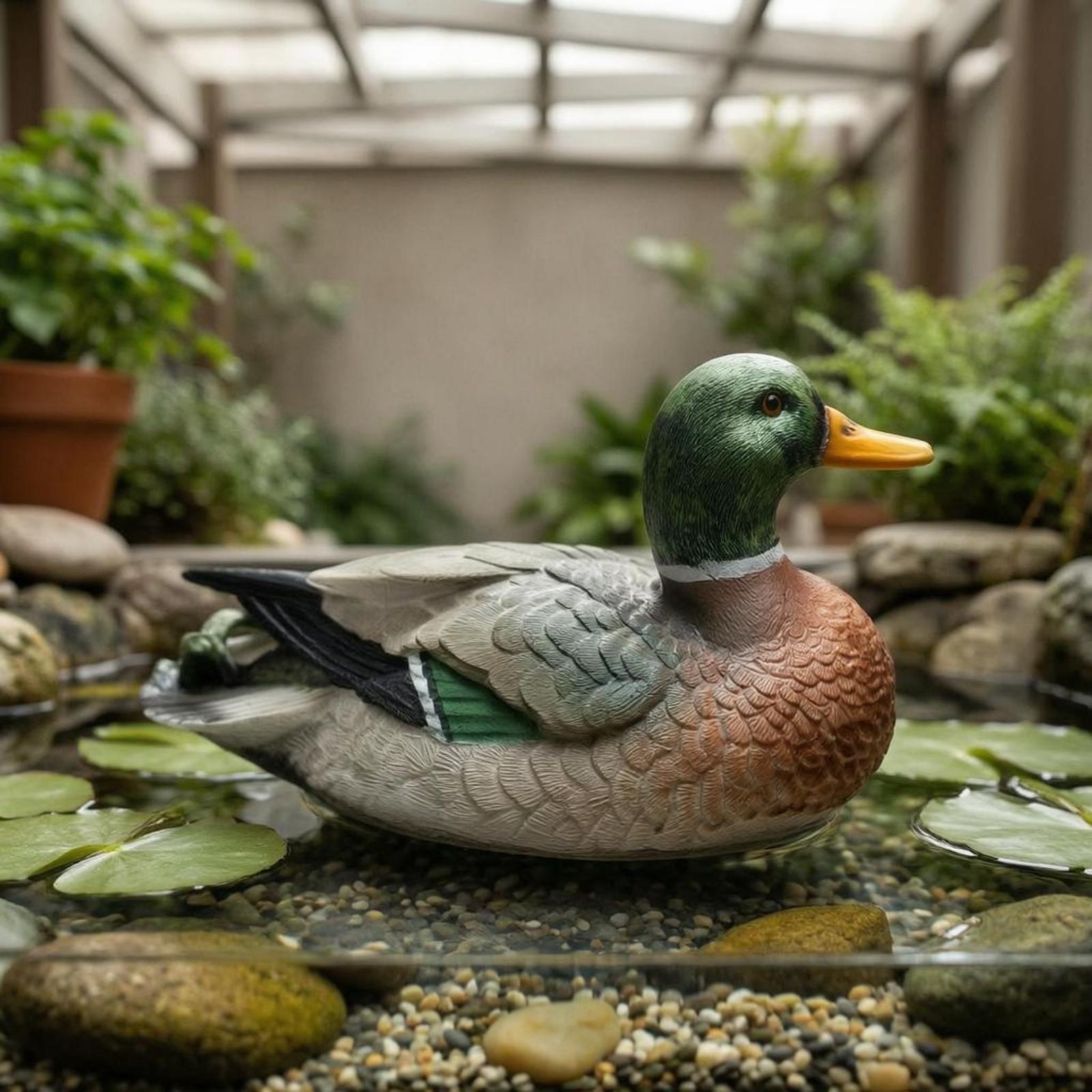 Patung Bebek Resin untuk Dekor - Resin ulasan dan harga