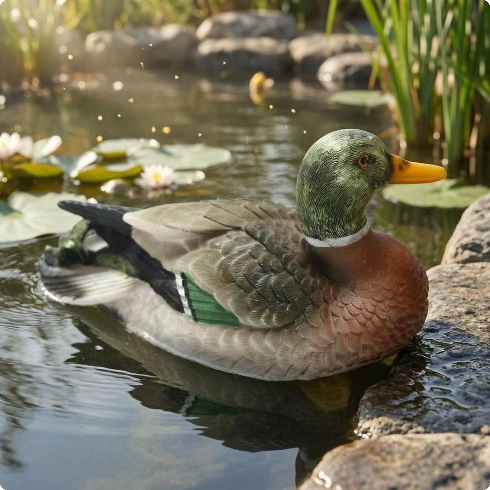 Patung Bebek Resin untuk Dekor - Resin ulasan dan harga