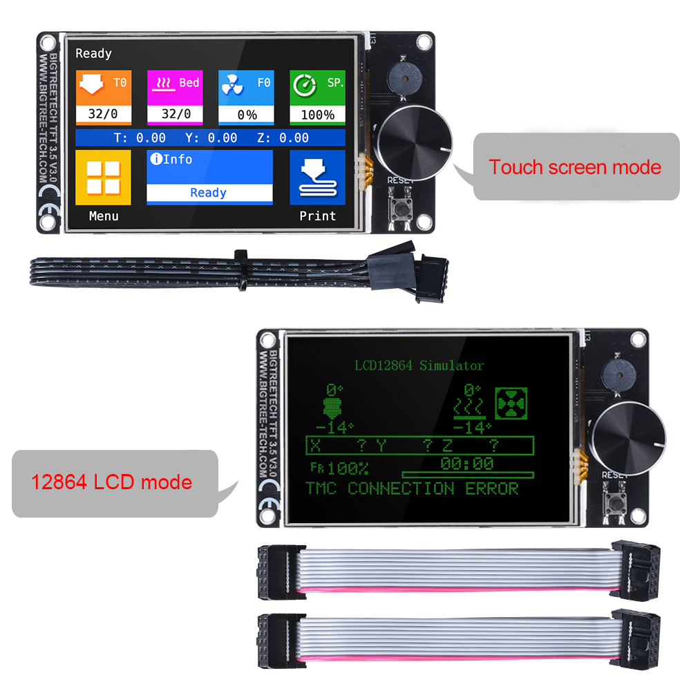 BIGTREETECH TFT35 V3.0 layar s - Skr Mini E3 ulasan dan harga