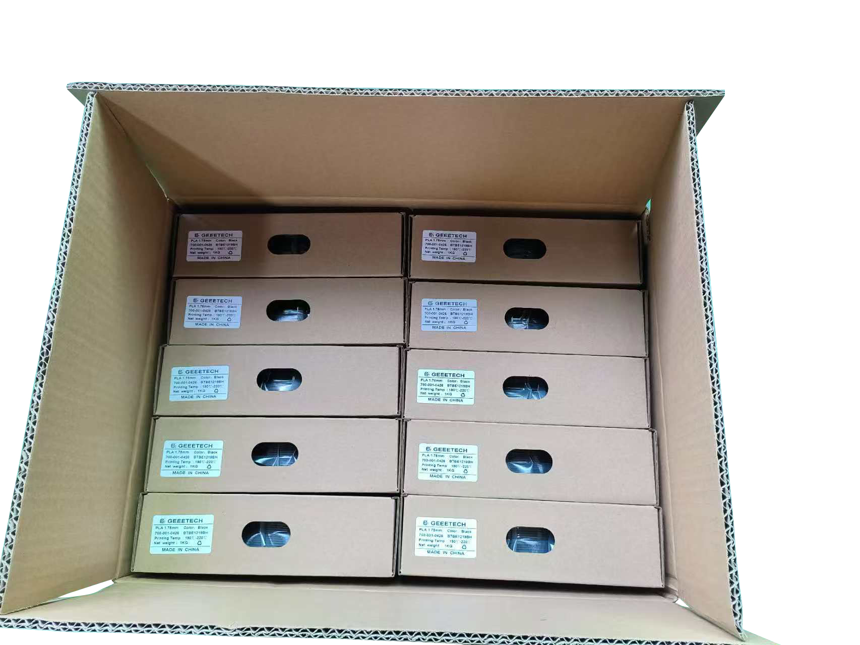 GEEETECH 10Kg Dalam Satu Kotak - Filament 1.75 ulasan dan harga